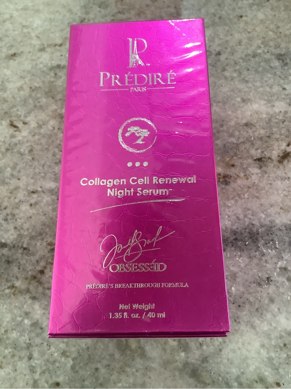 Collagen Cell Renewal Night Serum - Vibrant Pink